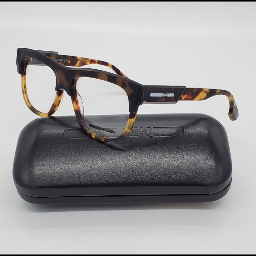 McQ by Alexander McQueen Havana eyeglasses